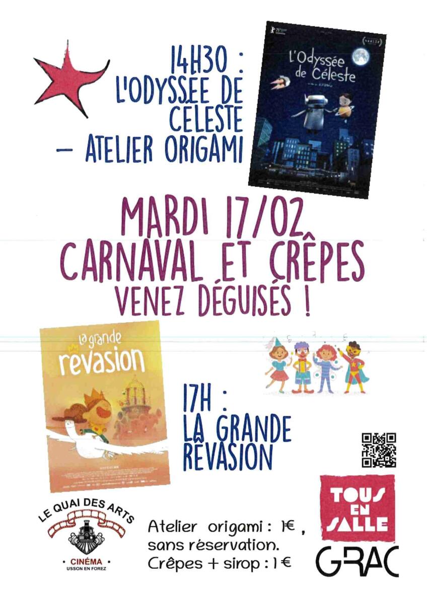 Carnaval et Crêpes - Venez déguisés !