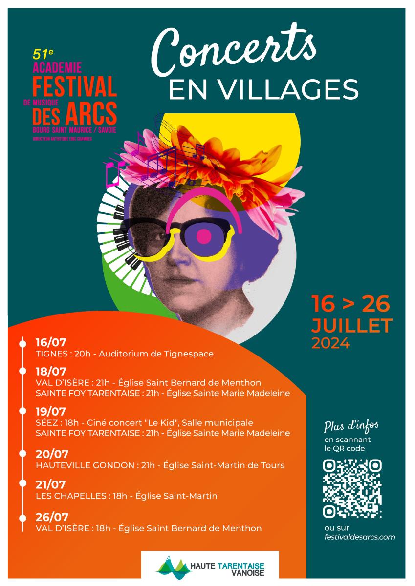 Ciné-concert "Le Kid" du festival de musique des Arcs au Foyer Rural