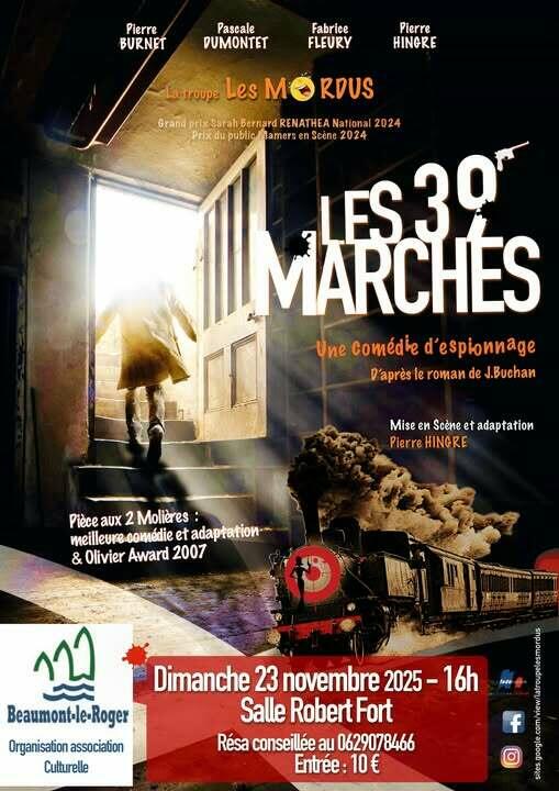 L'association culturelle vous donne rendez-vous le dimanche 23 novembre (Théâtre)!