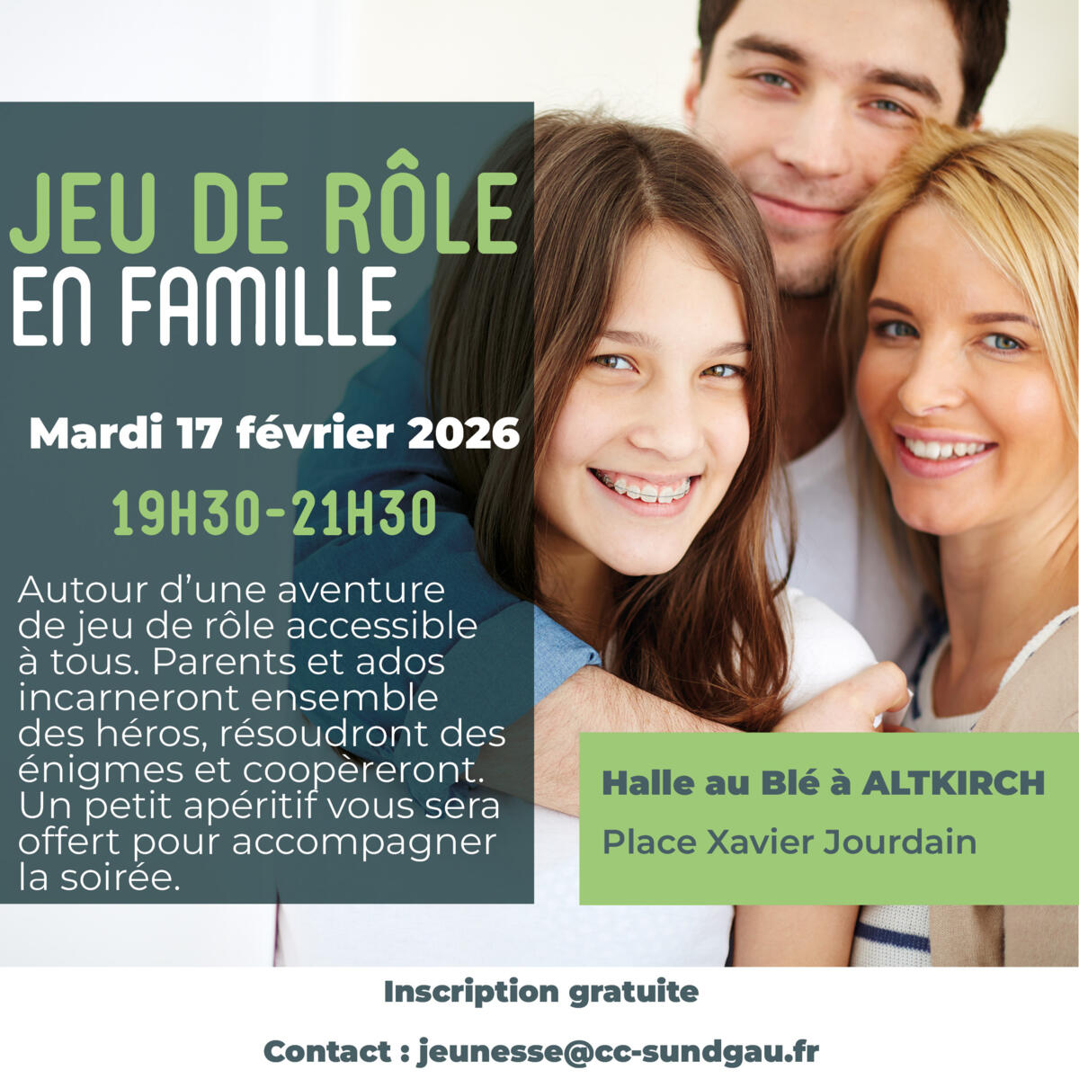 Jeu de rôle en famille