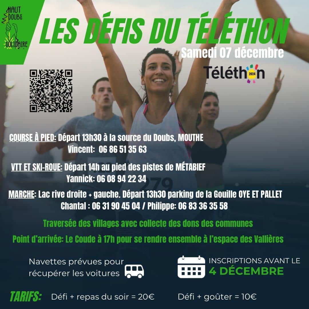 Fête du Téléthon - Labergement-Sainte-Marie