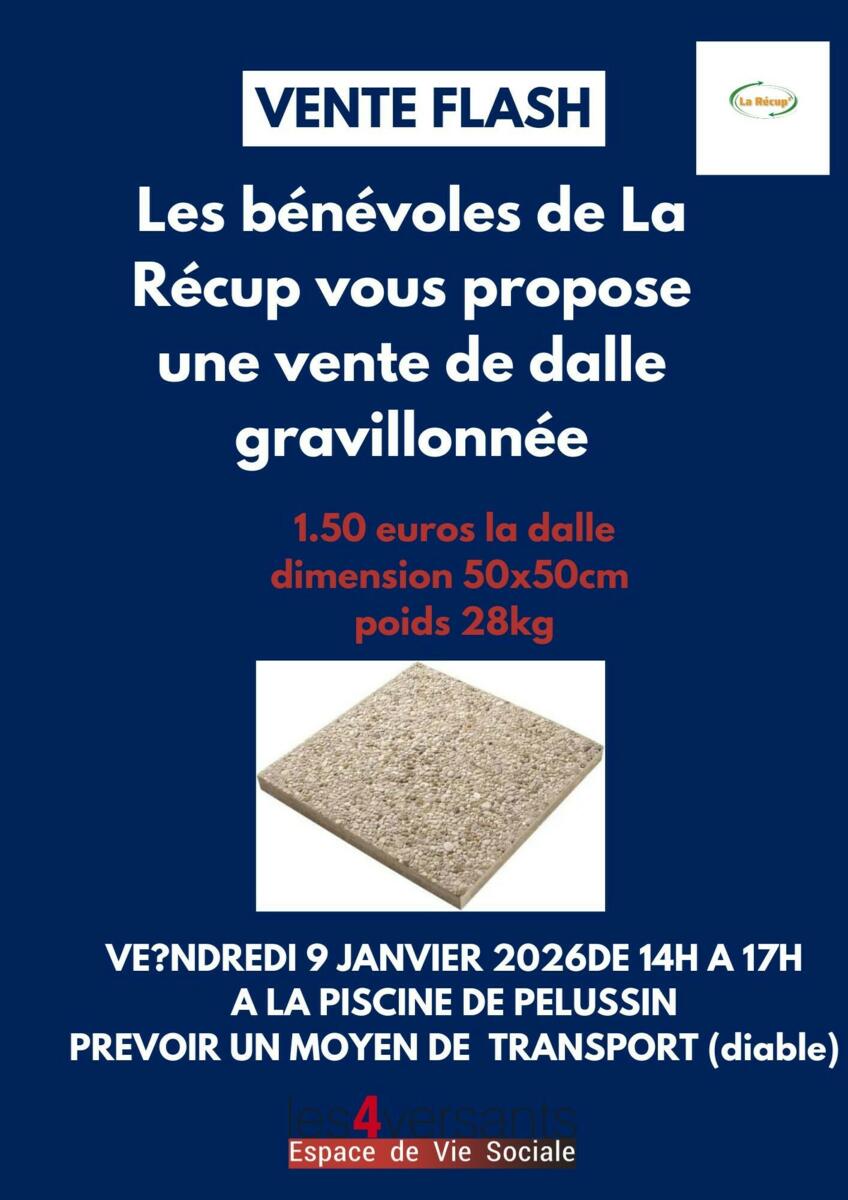 Vente de dalle gravillonnée
