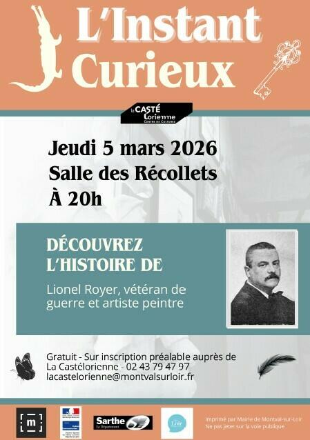 L'INSTANT CURIEUX, Découvrez l'histoire de Lionel ROYER
