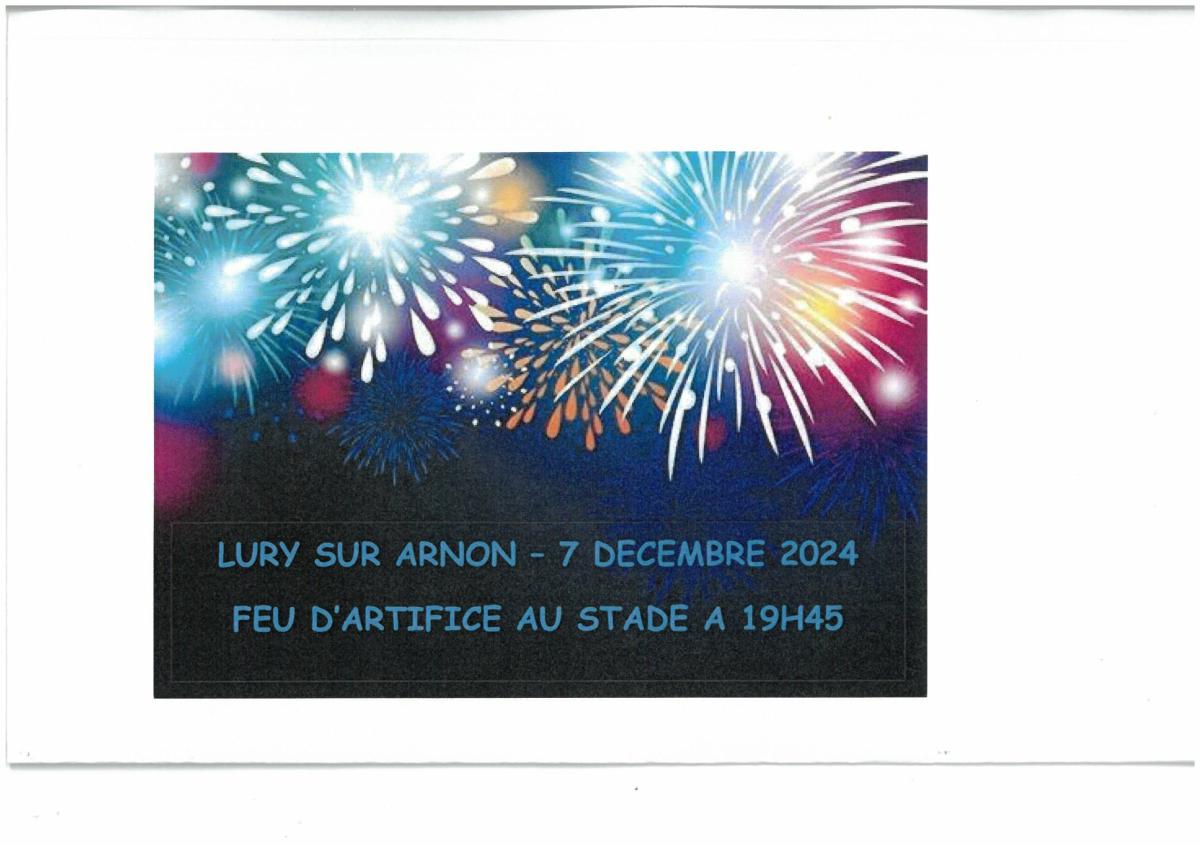 FEU D'ARTIFICE