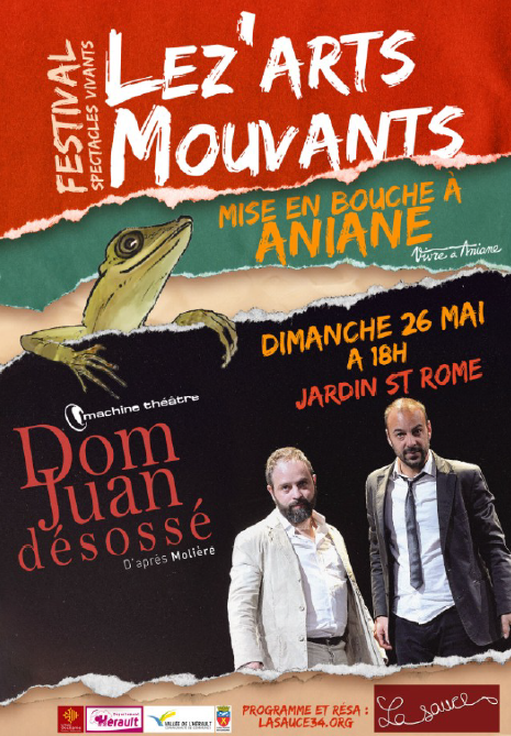 « Dom Juan désossé » de la Cie Machine Théâtre, une adaptation libre de Molière en « mise en bouche » du Festival Léz’arts Mouvants