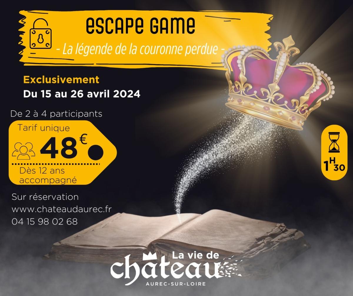 Escape game au château d'Aurec-sur-Loire