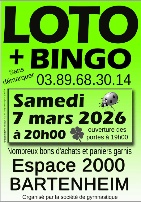 loto des enfants et loto bingo