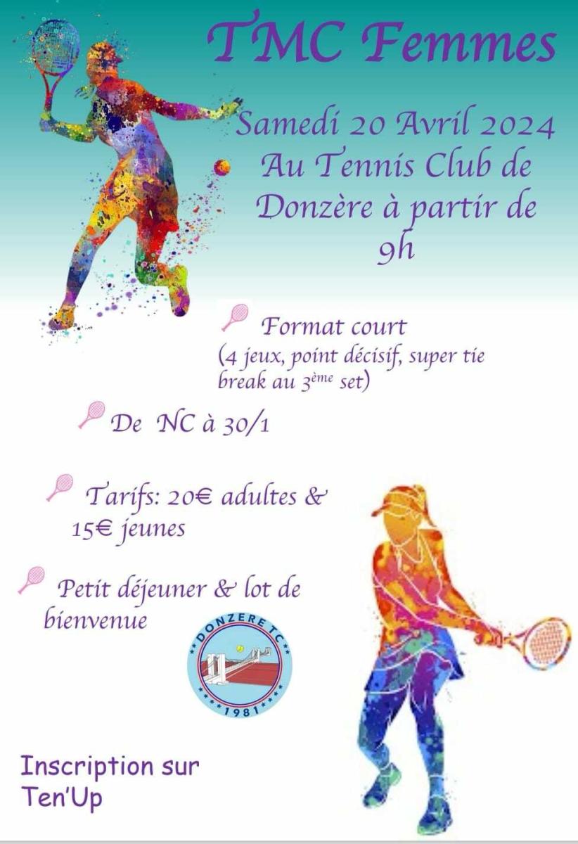TMC FEMMES - TENNIS CLUB DONZÈRE