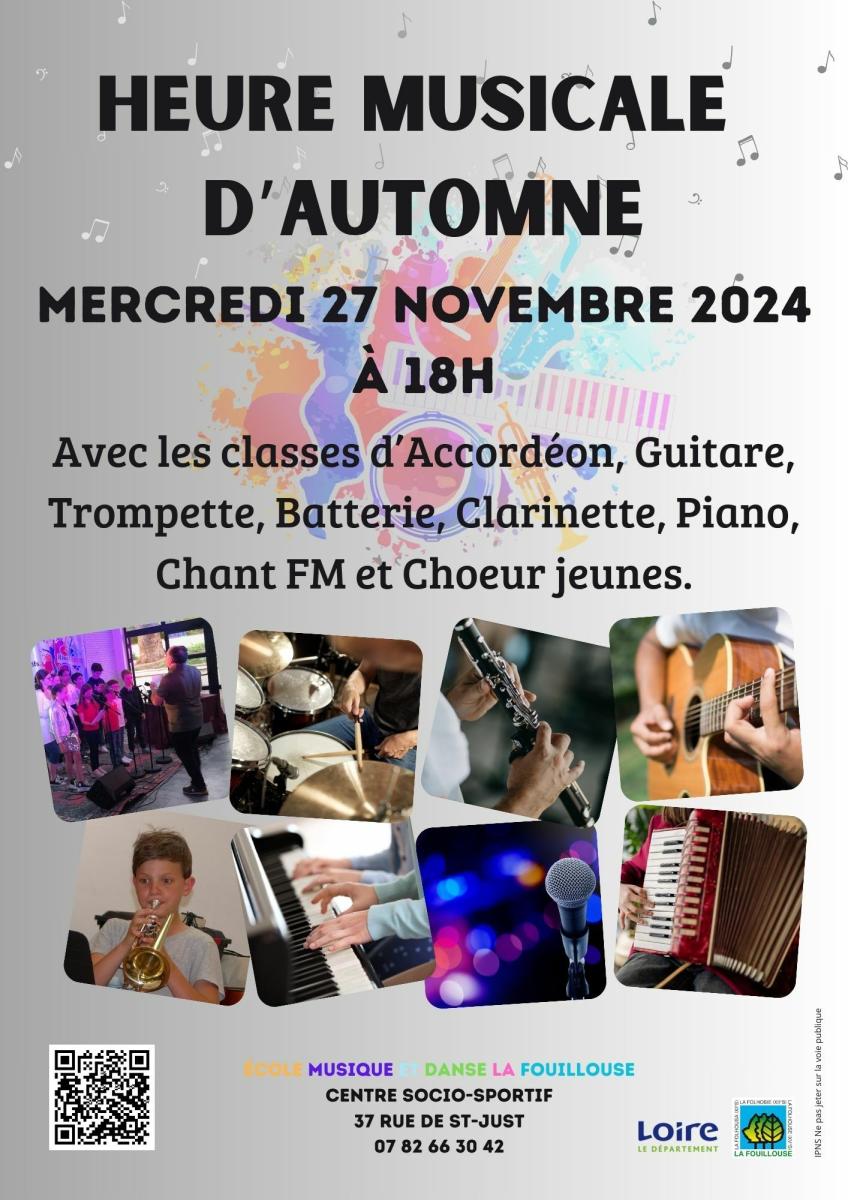 HEURE MUSICALE D'AUTOMNE