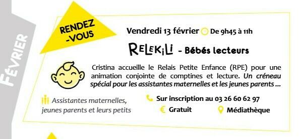 Relekili - Bébés lecteurs