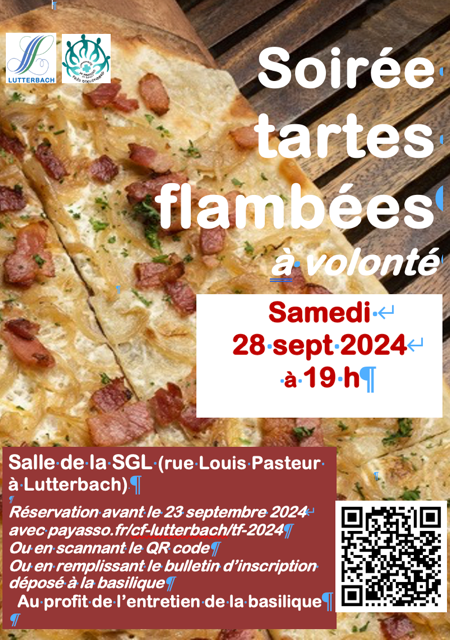 [Soirée évènement]Tartes flambées à volonté