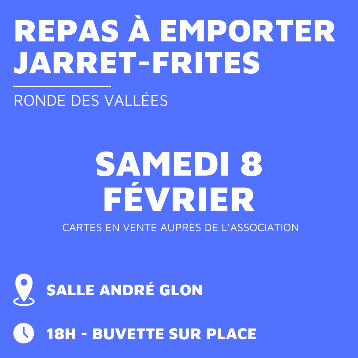 Jarret-Frites à Emporter - Ronde des Vallées