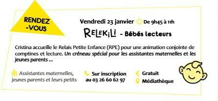 Relekili - Bébés lecteurs