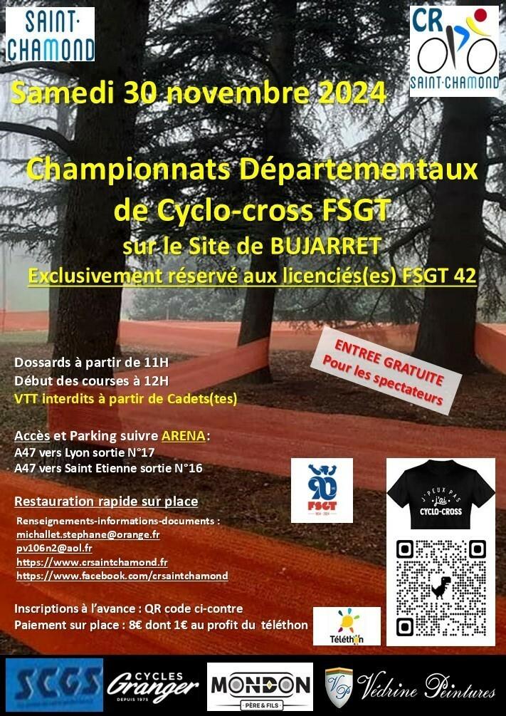 Championnats départementaux de Cyclo-cross FSGT