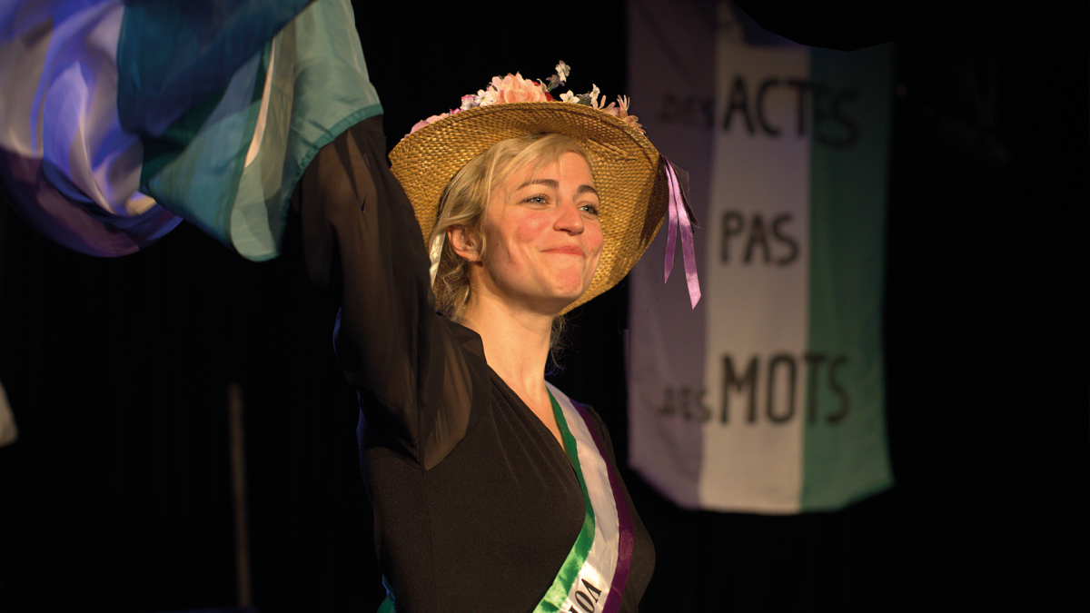 FILLES, MERES, REBELLES,... SUFFRAGETTES ! (Spectacle à La Traverse)