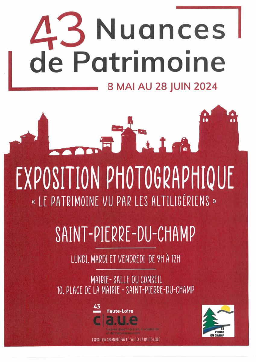 Expo-Photos "Le patrimoine vu par les Altiligériens"