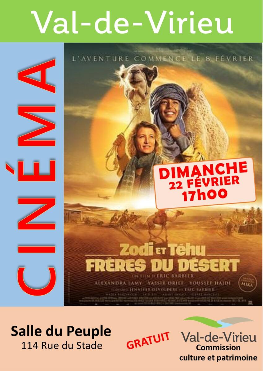 🎥 Cinéma - Zodi et Téhu, frères du désert