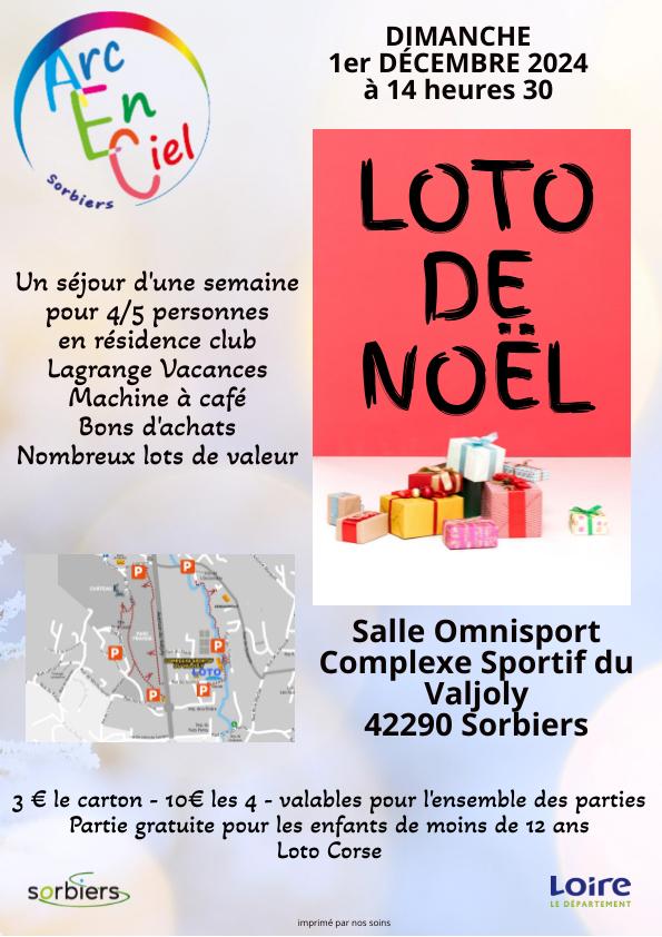 Loto de Noël de l'Arc-en-Ciel