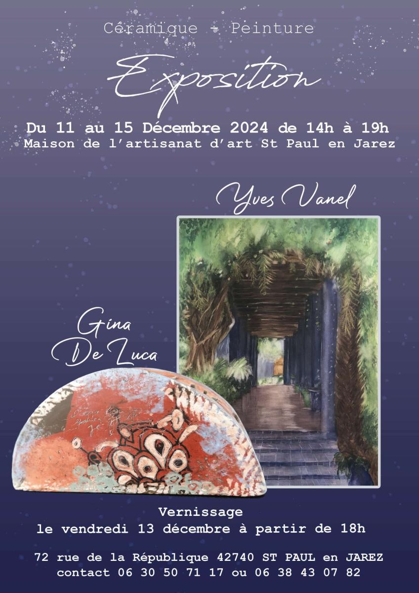 EXPOSITION MAISON DE L'ARTISANAT