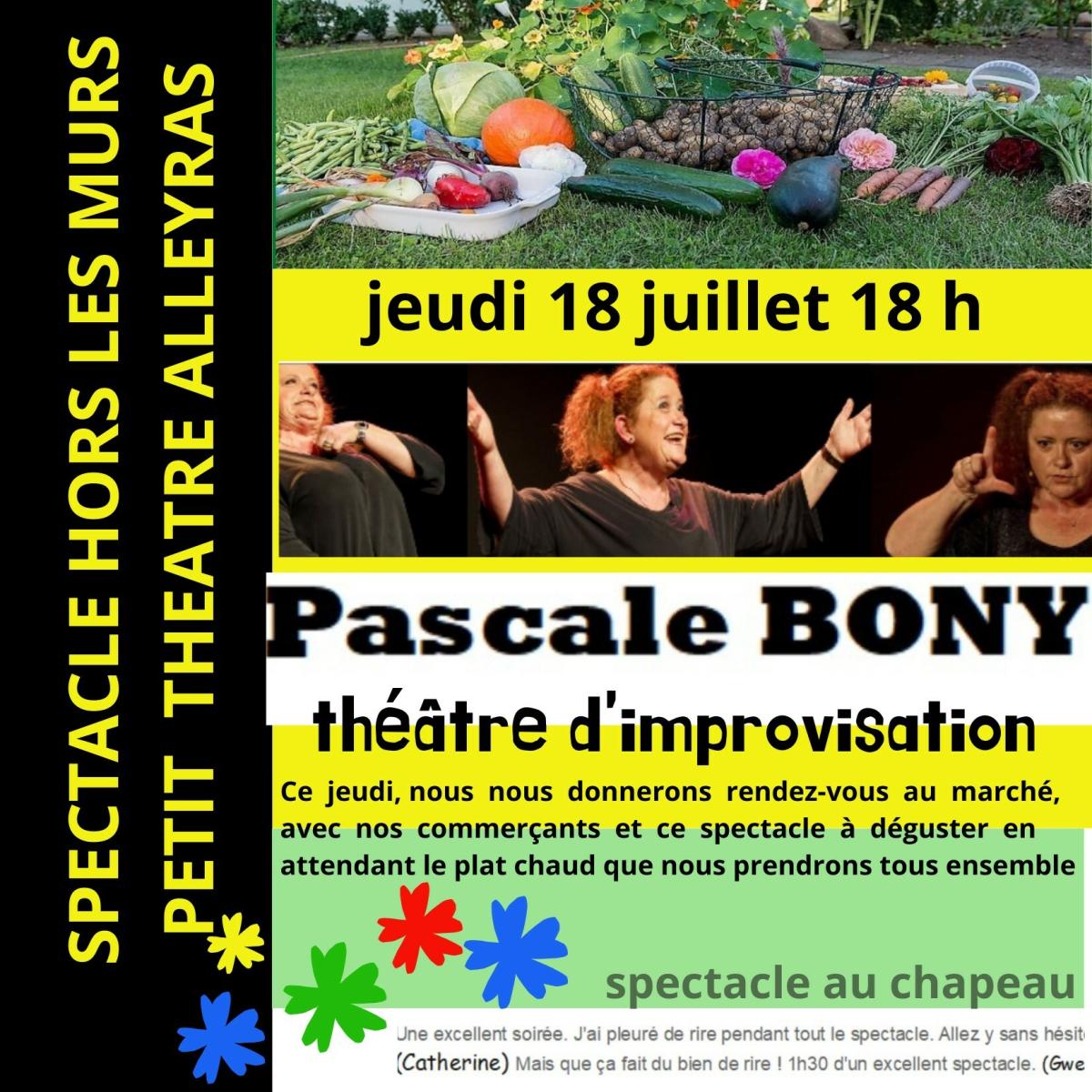Théâtre d'improvisation - Pascale Bony