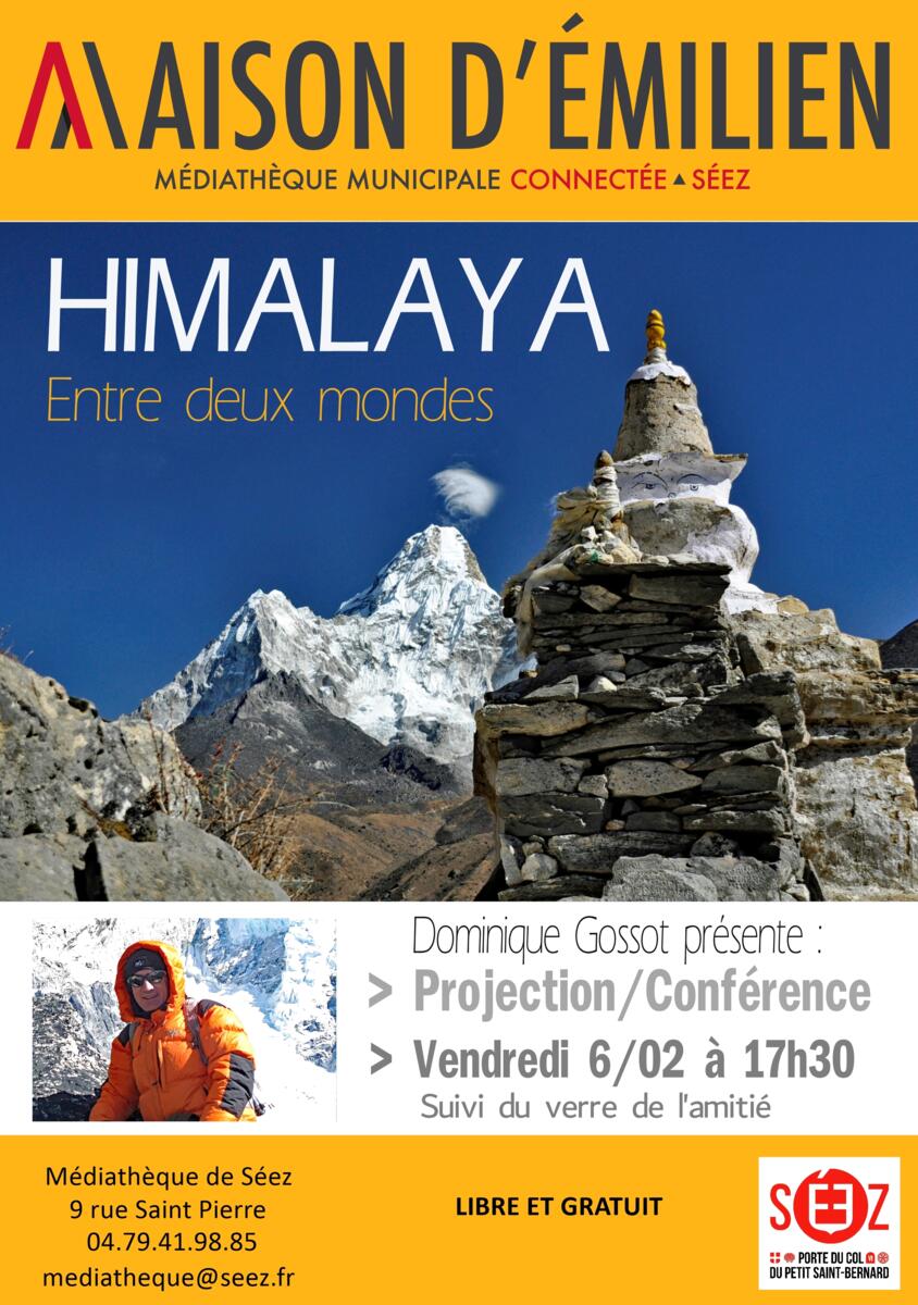 Projection-conférence sur l'Himalaya à la médiathèque