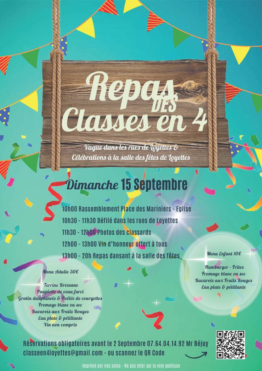 Célébrations des Classes en 4 🎊