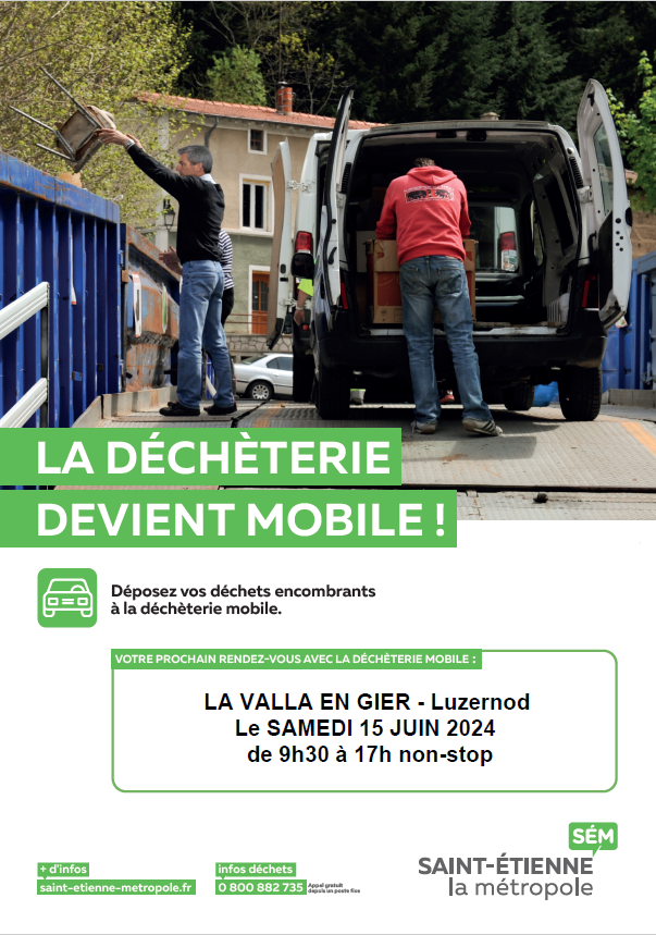 ♻ Décheterie Mobile - 15/06/2024 ♻