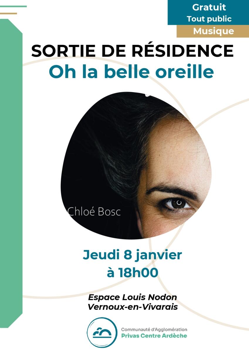 Sortie de résidence "Oh la belle oreille"