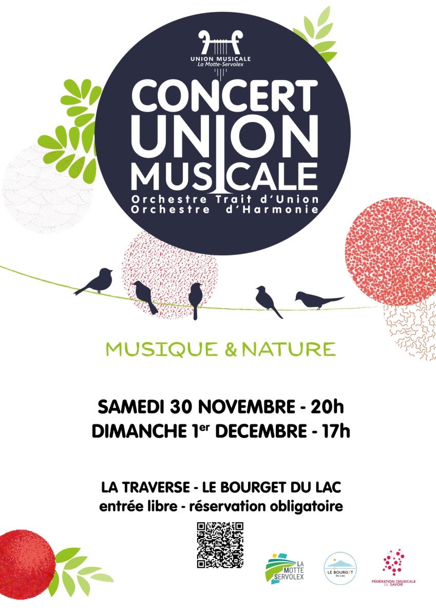 Concerts - L'Union Musicale de La Motte-Servolex