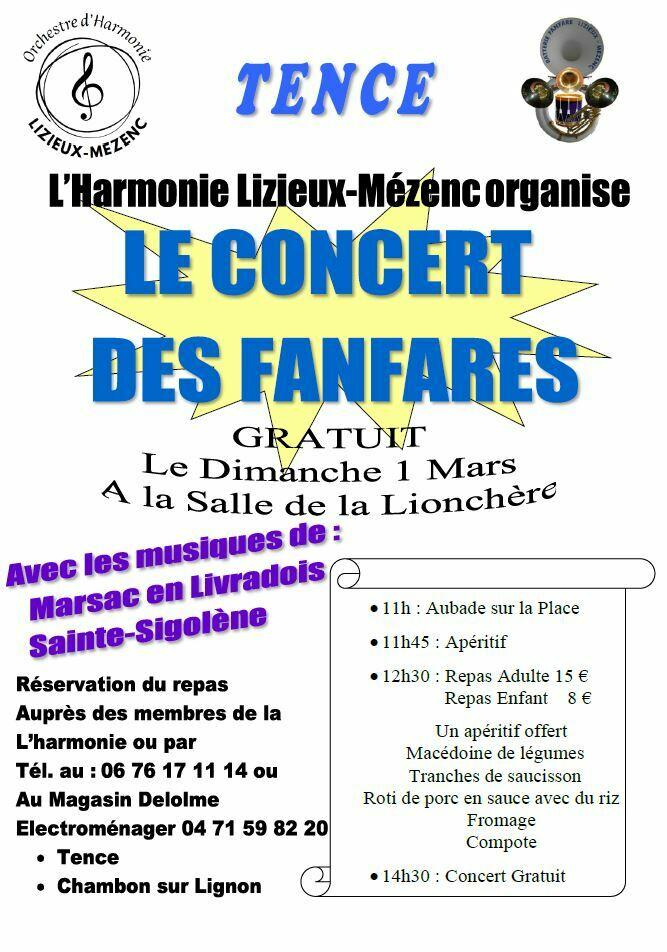 Concert des Fanfares