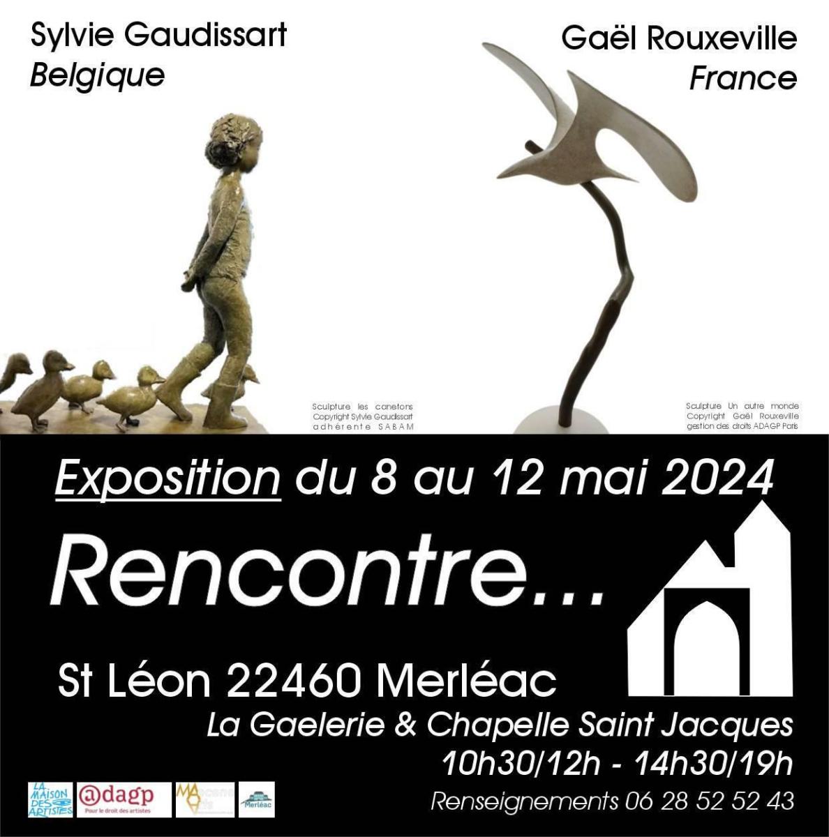 Exposition Gaël Rouxeville- Sylvie Gaudissart Chapelle St Jacques