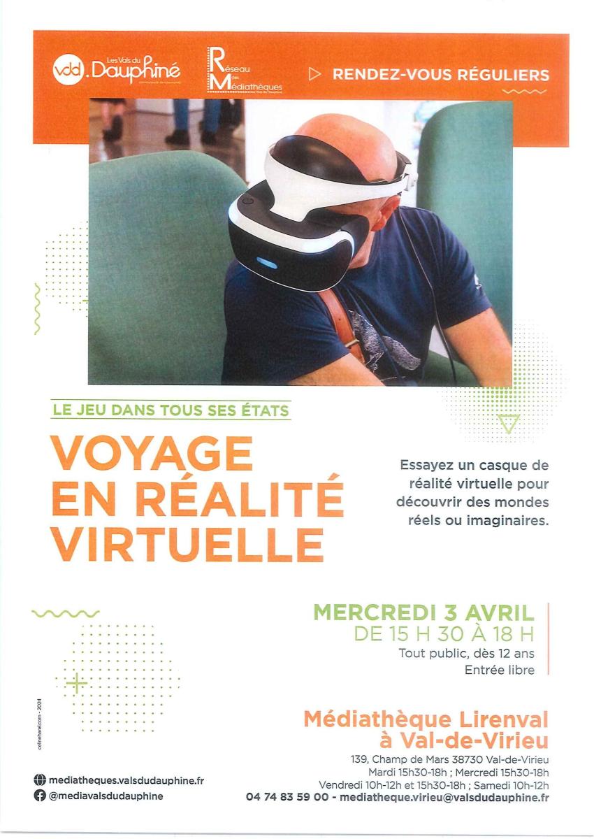 Voyage en réalité virtuelle