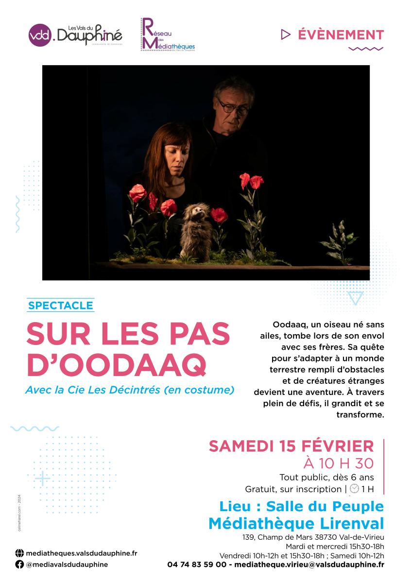 Spectacle : SUR LES PAS D'OODAAQ