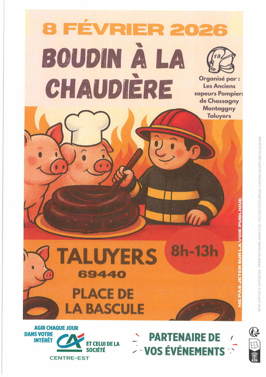 BOUDIN A LA CHAUDIERE