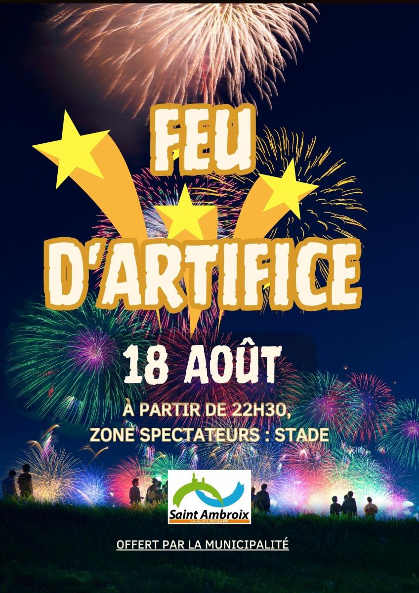 FEUX D'ARTIFICES