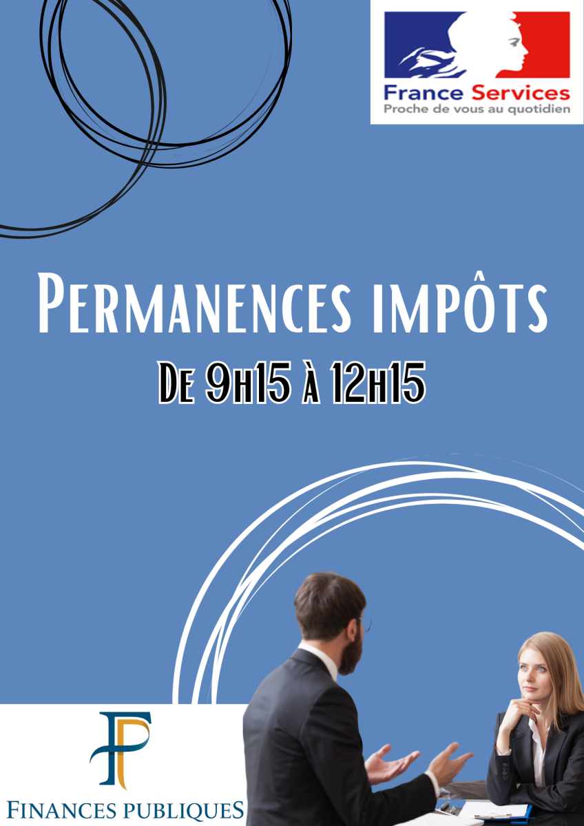 Permanences impôts à la France Services