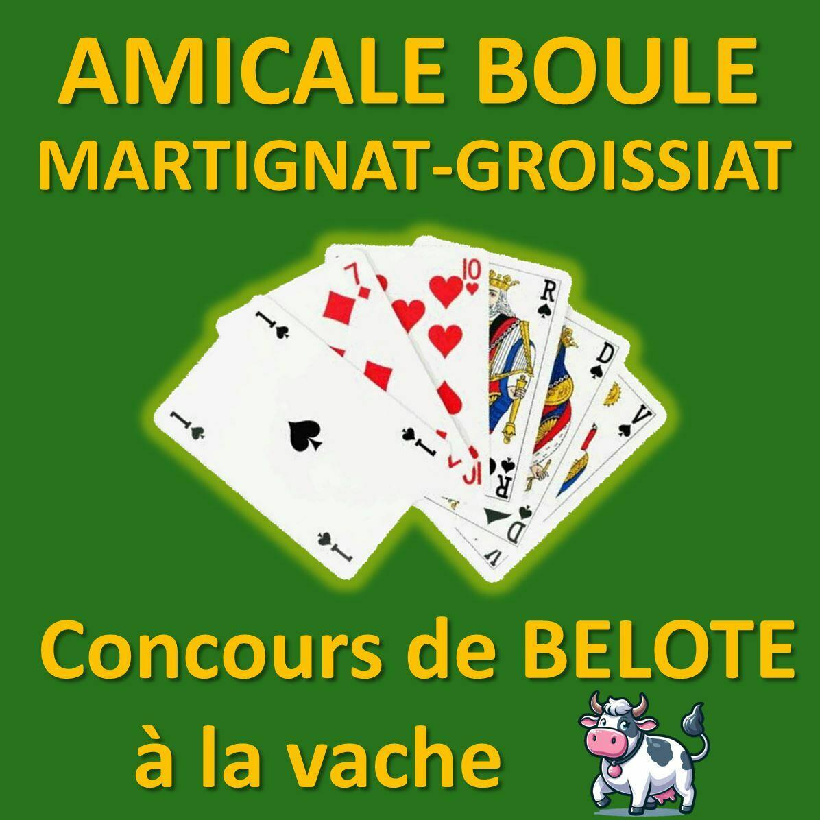 Concours de Belote de l'Amicale Boule