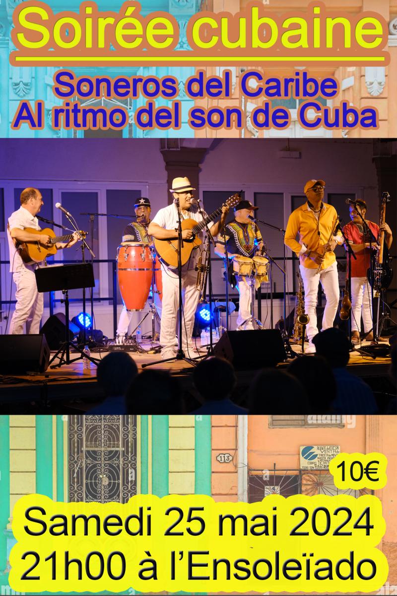 Les spectacles à Belcodène : la Commission Culture vous propose une SOIREE CUBAINE.