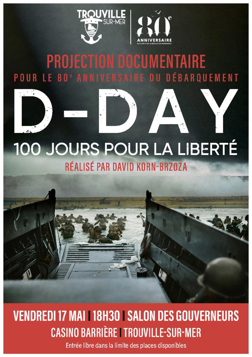 Projection Documentaire : 80e anniversaire du débarquement