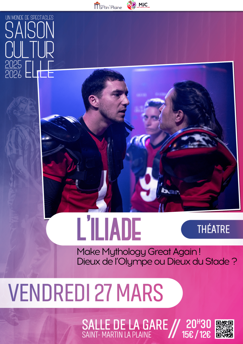 Saison culturelle - Spectacle L'Iliade