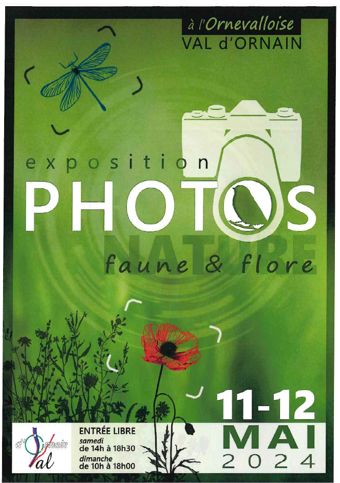 Commission Culture : Exposition photos nature (faune et flore)