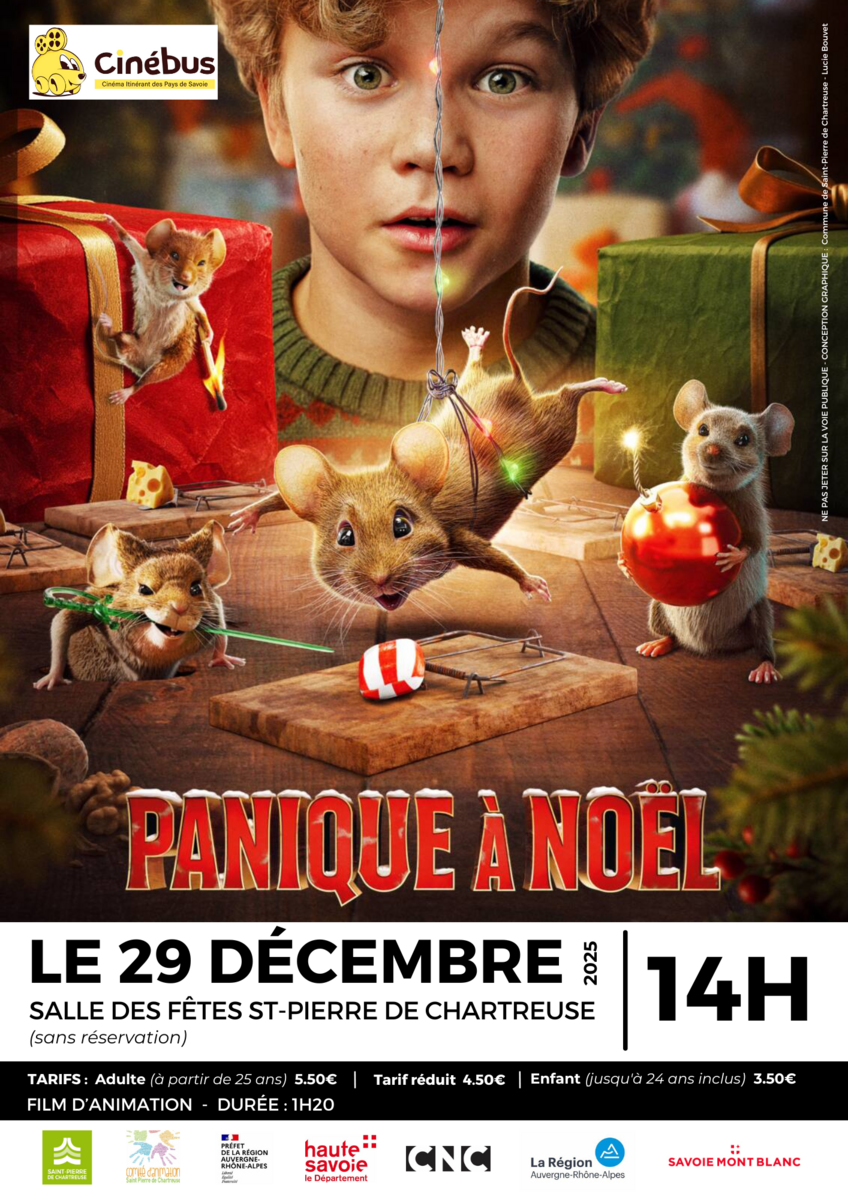 SÉANCE CINÉBUS À SAINT-PIERRE DE CHARTREUSE