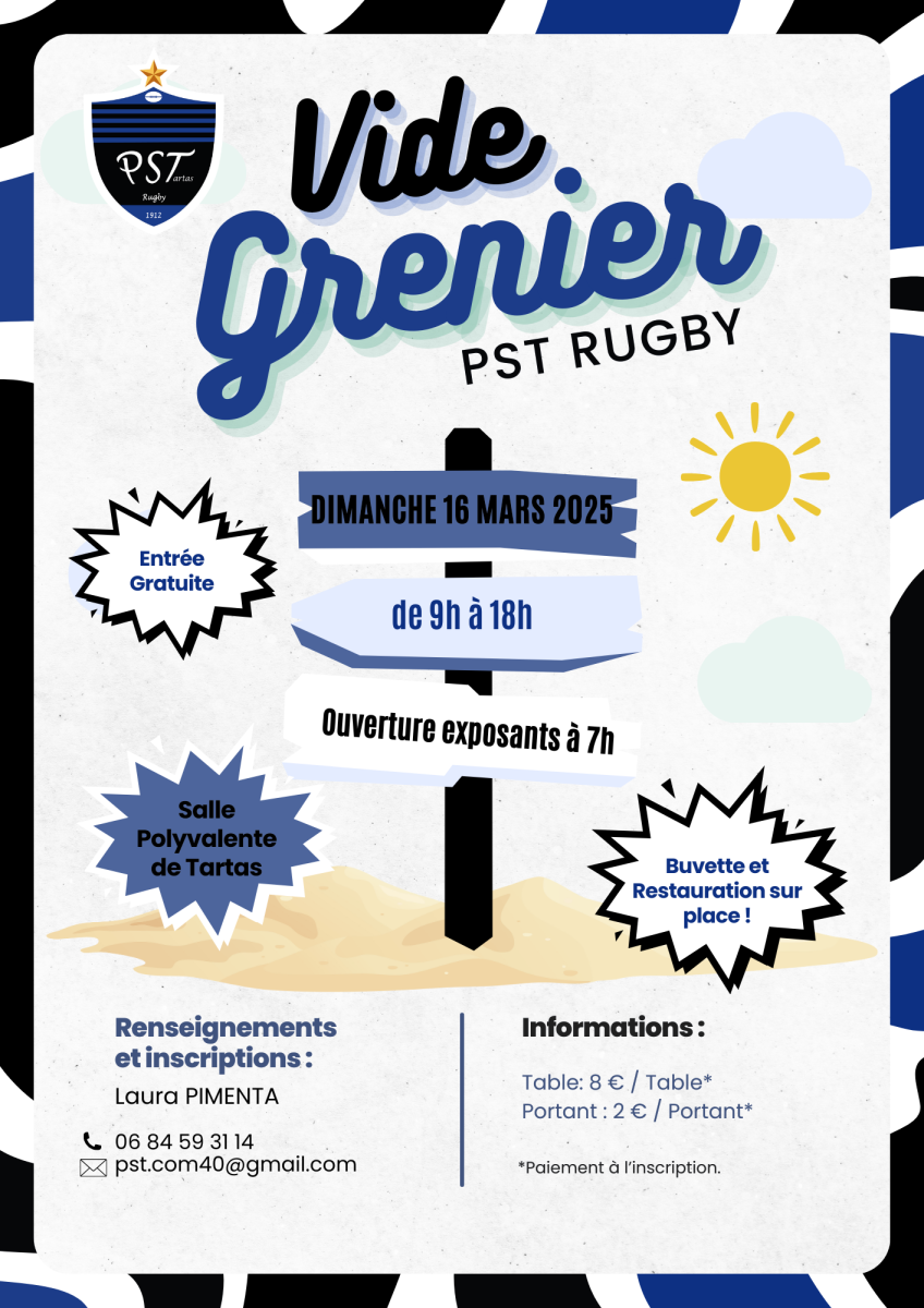 Vide-Grenier de la P.S.T. Rugby