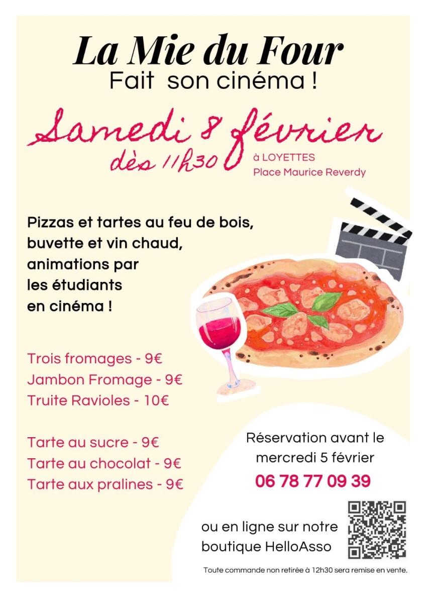 Pizzas 🍕 et tartes 🥧 par La Mie du Four