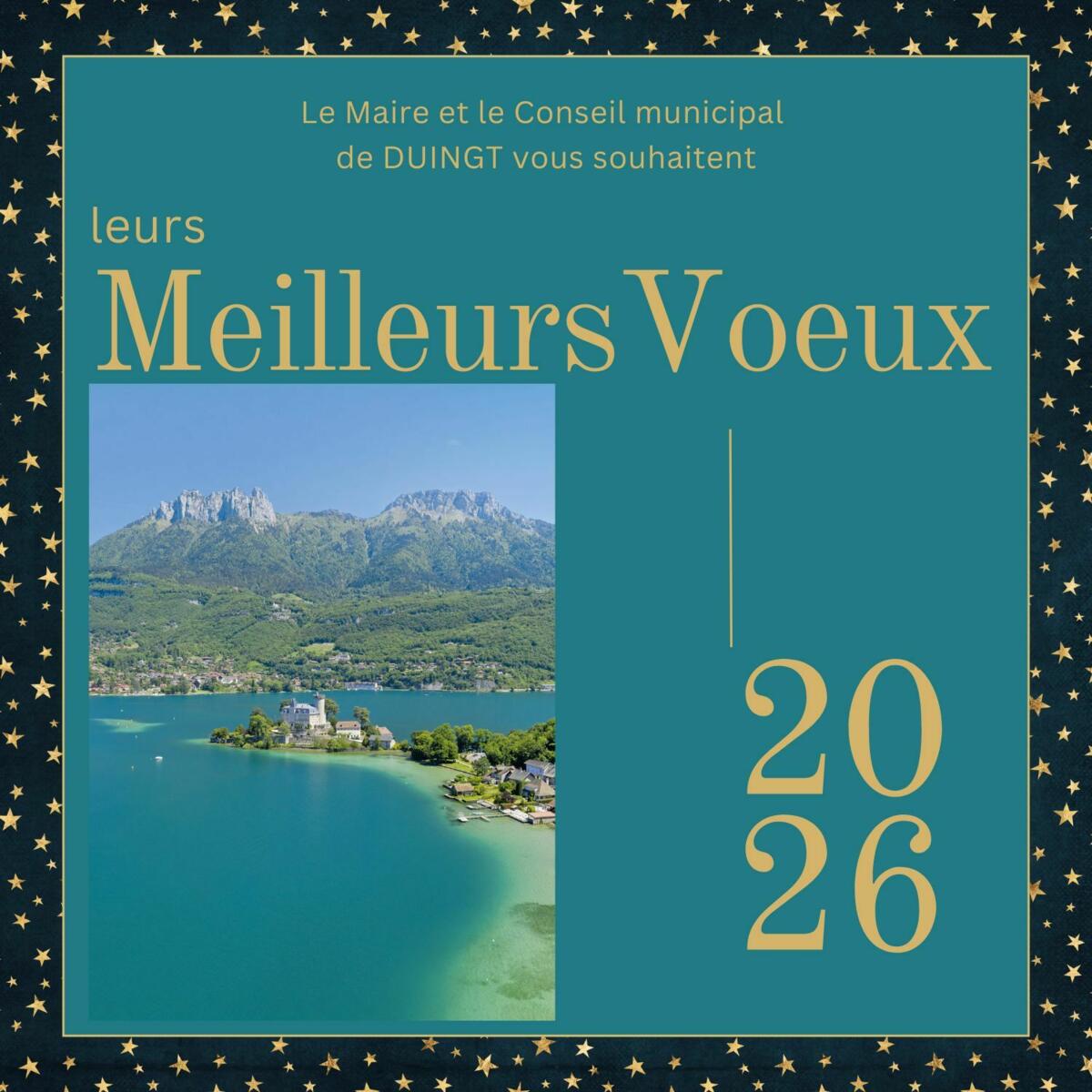 Cérémonie des voeux du maire