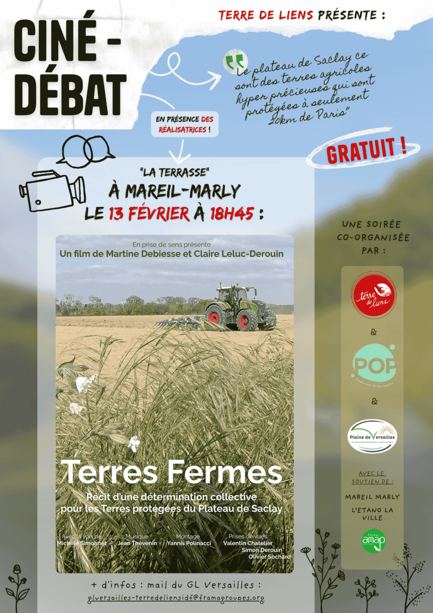 Ciné-débat "Terres Fermes"