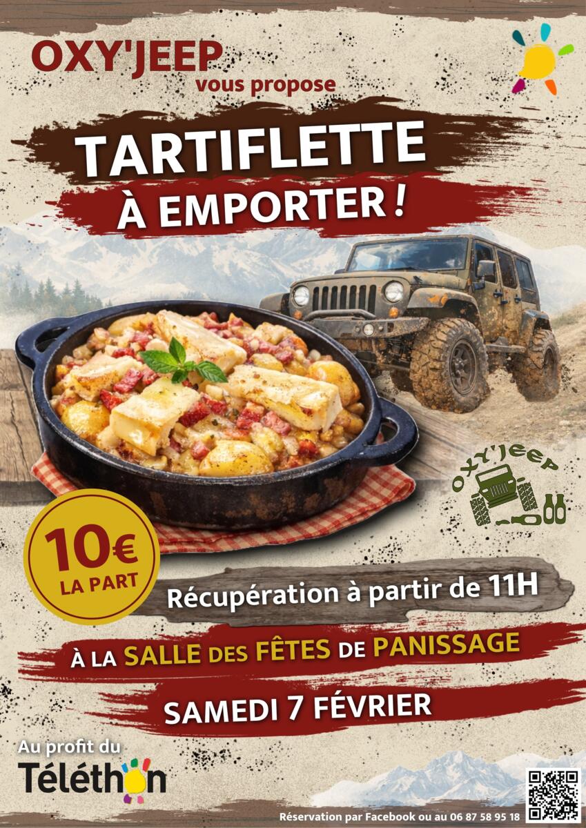 Vente de Tartiflette