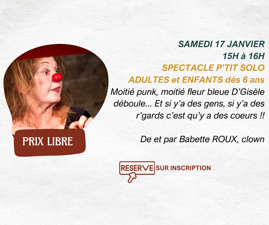 Spectacle de clown "Ptit Solo"