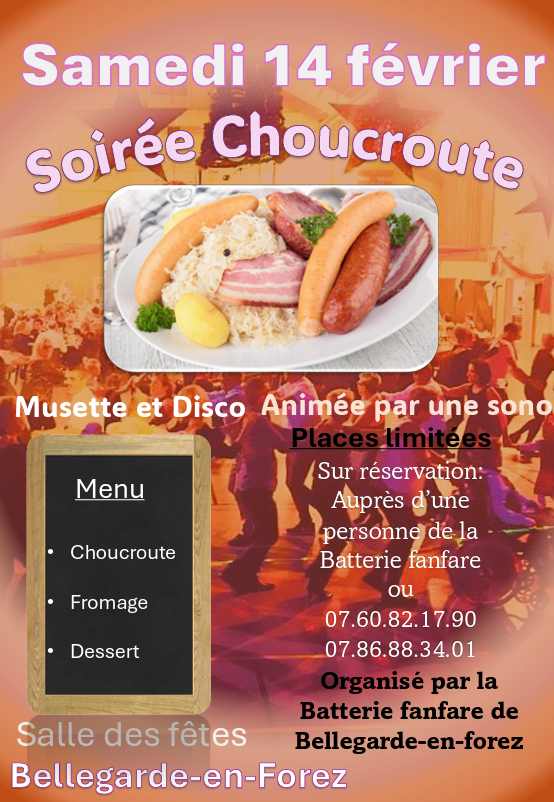 CHOUCROUTE BATTERIE FANFARE