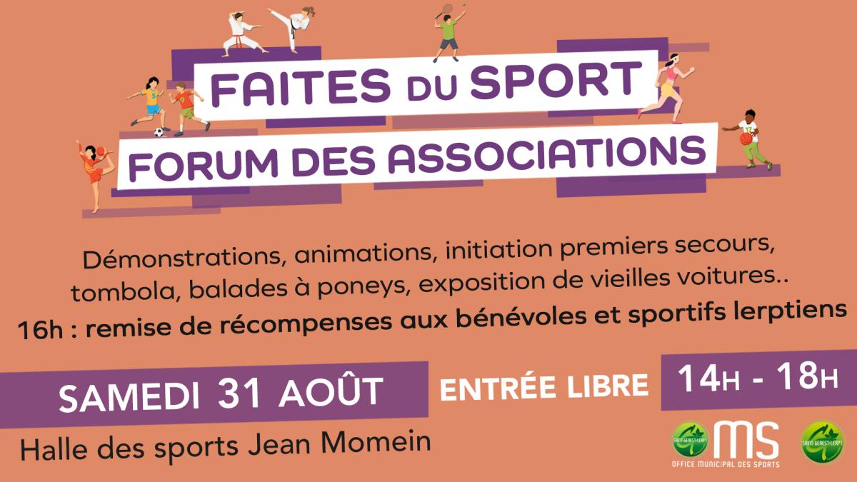 Faites du sport et forum des associations